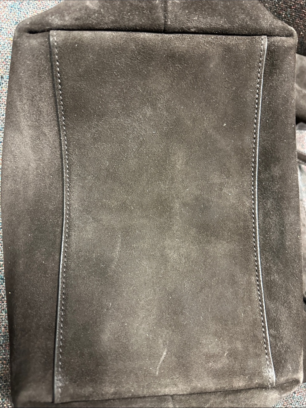 Madewell Oversize Suede Shopper Tote - Picture 8 of 8